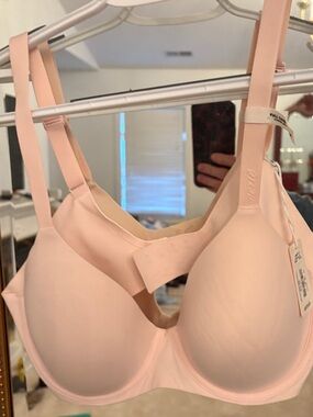 Aerie Light Pink Seamless Underwire Molded Bra NWT
